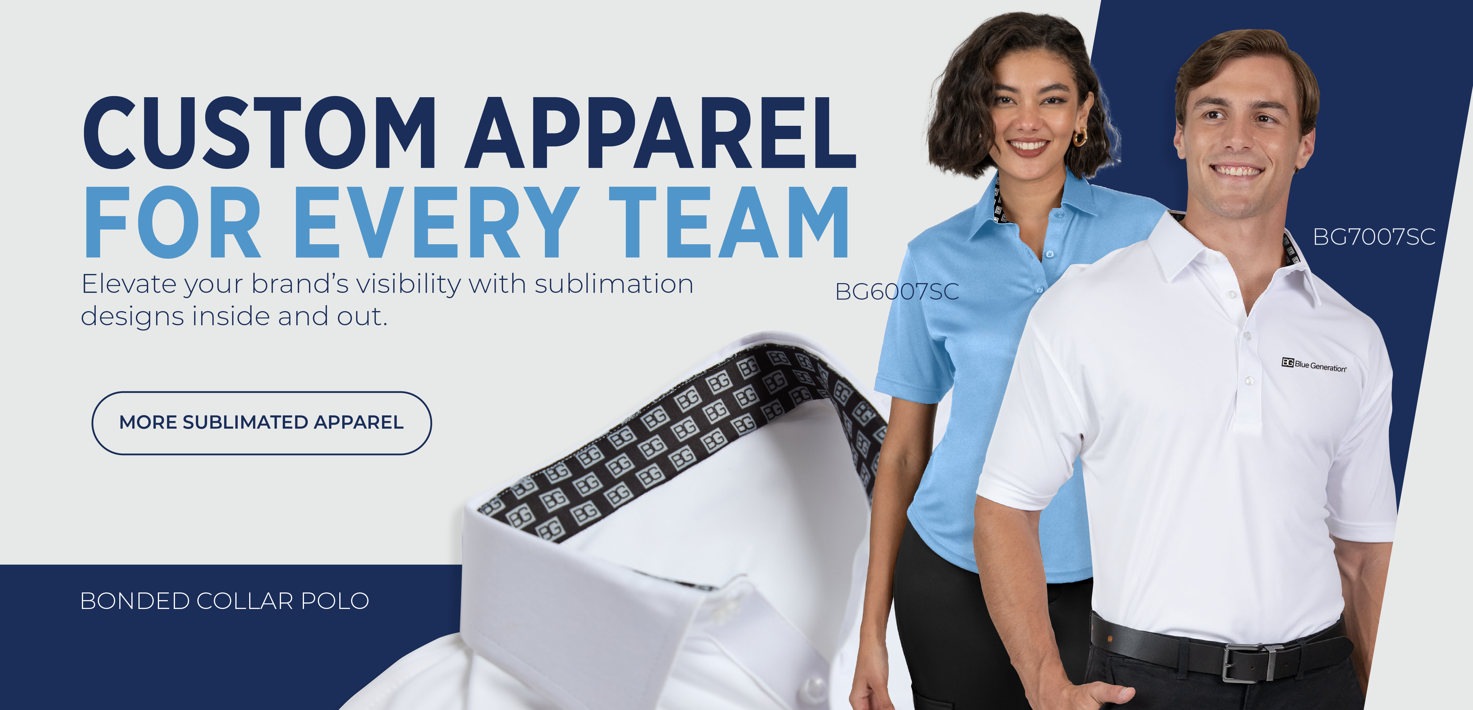 Bonded Collar Sublimation